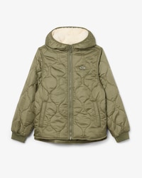 Unisex Quilted Hooded Parka