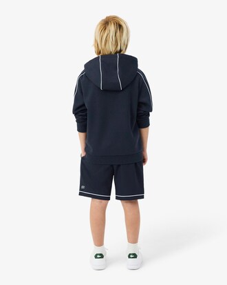 Striped Taffeta Sport Shorts
