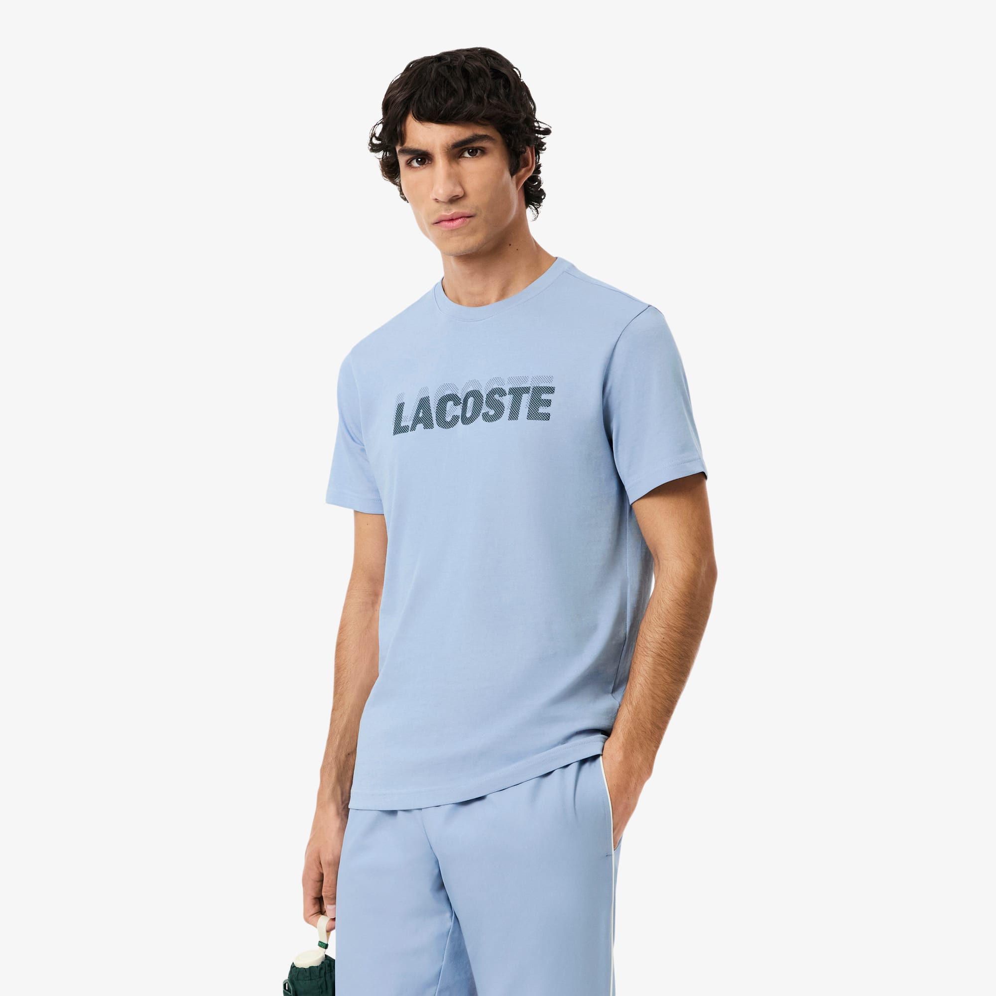 Lacoste テニス フード付きスウェットシャツ Ultra Dry Graphic Print Sport T-shirt - Men's t-shirts - New In