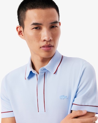 Regular Fit Paris Stretch Piqu&eacute; Polo Shirt