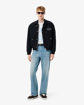 Loose Fit 5 Pocket Denim Jeans