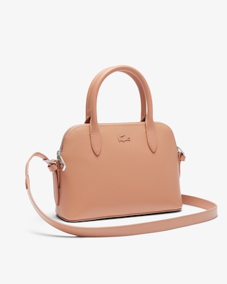 Small Piqué Leather Chantaco Bugatti Bag