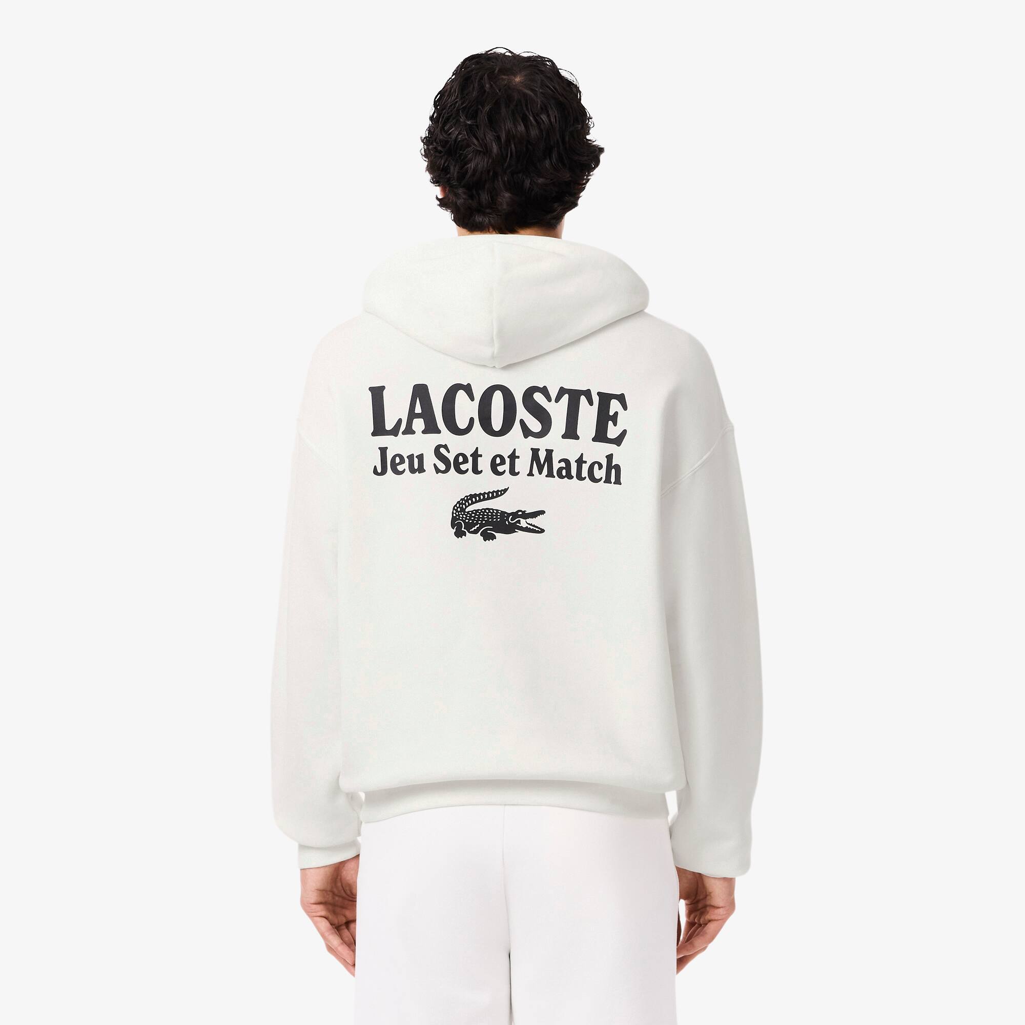新品☆メンズ LACOSTE パーカー Multi Print Fleece Hoodie - Men's Sweatshirts - New In 2026 | Lacoste