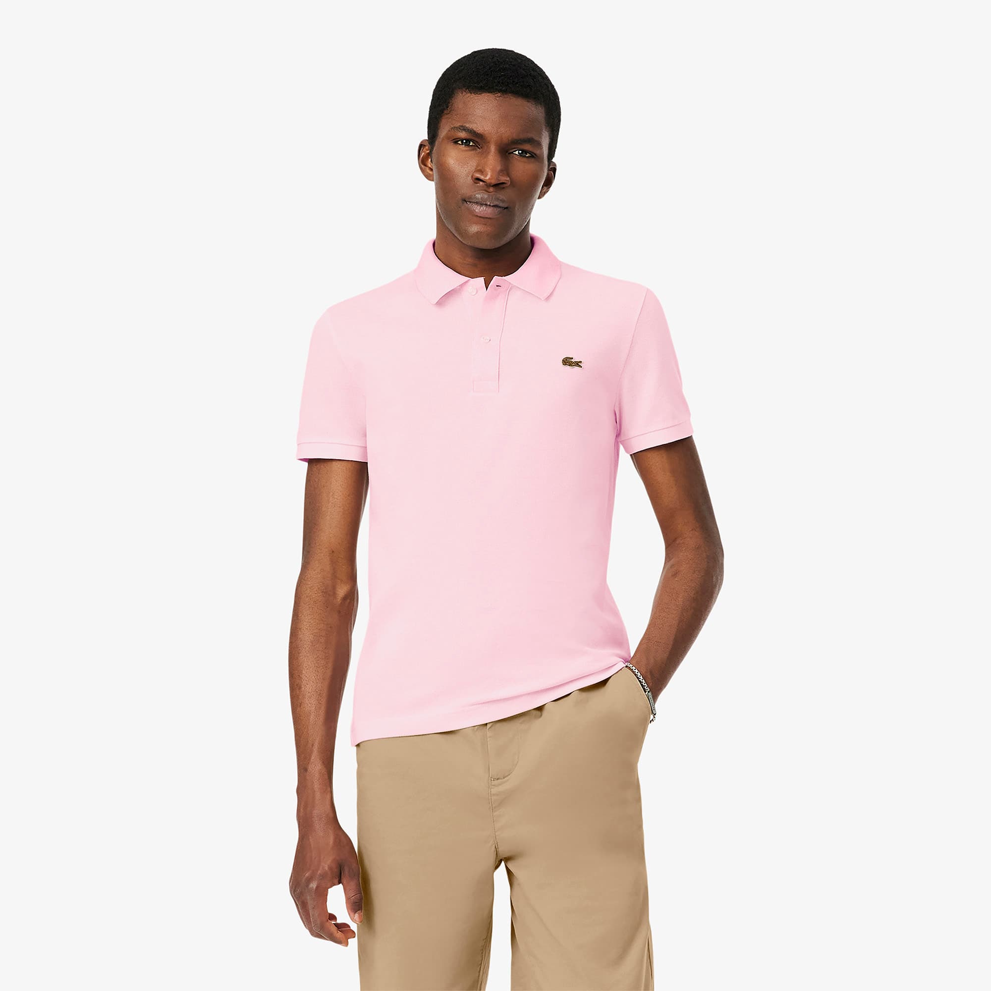 Slim Fit L.12.12 Original Polo Shirt - Men's Short Sleeves Polo