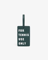 Runway Printed Leather Luggage Tag