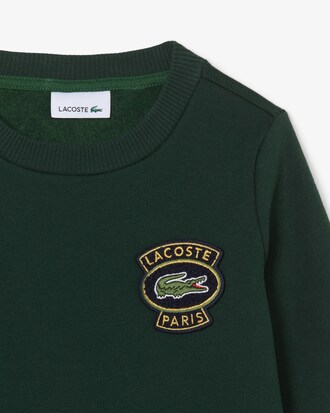Fleece Badge Sweatshirt