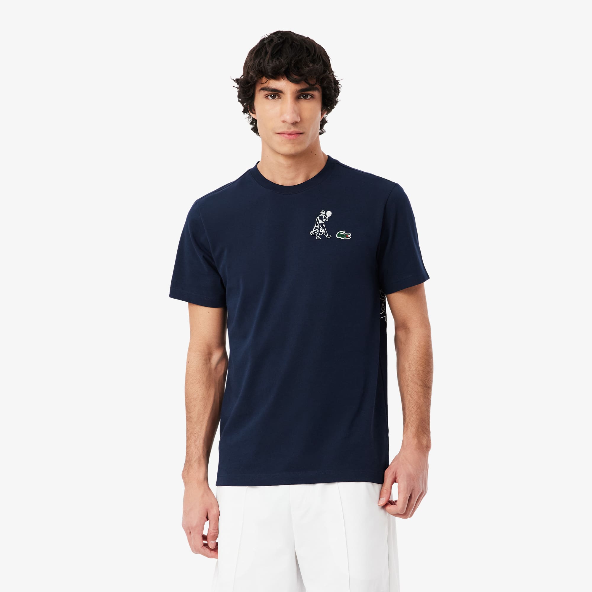 Ultra Dry Printed Tennis T-shirt - Men's t-shirts - New In 2026