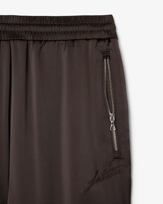 Oversized Satin Sweatpants