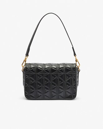 Maheki Embossed Leather Shoulder Bag