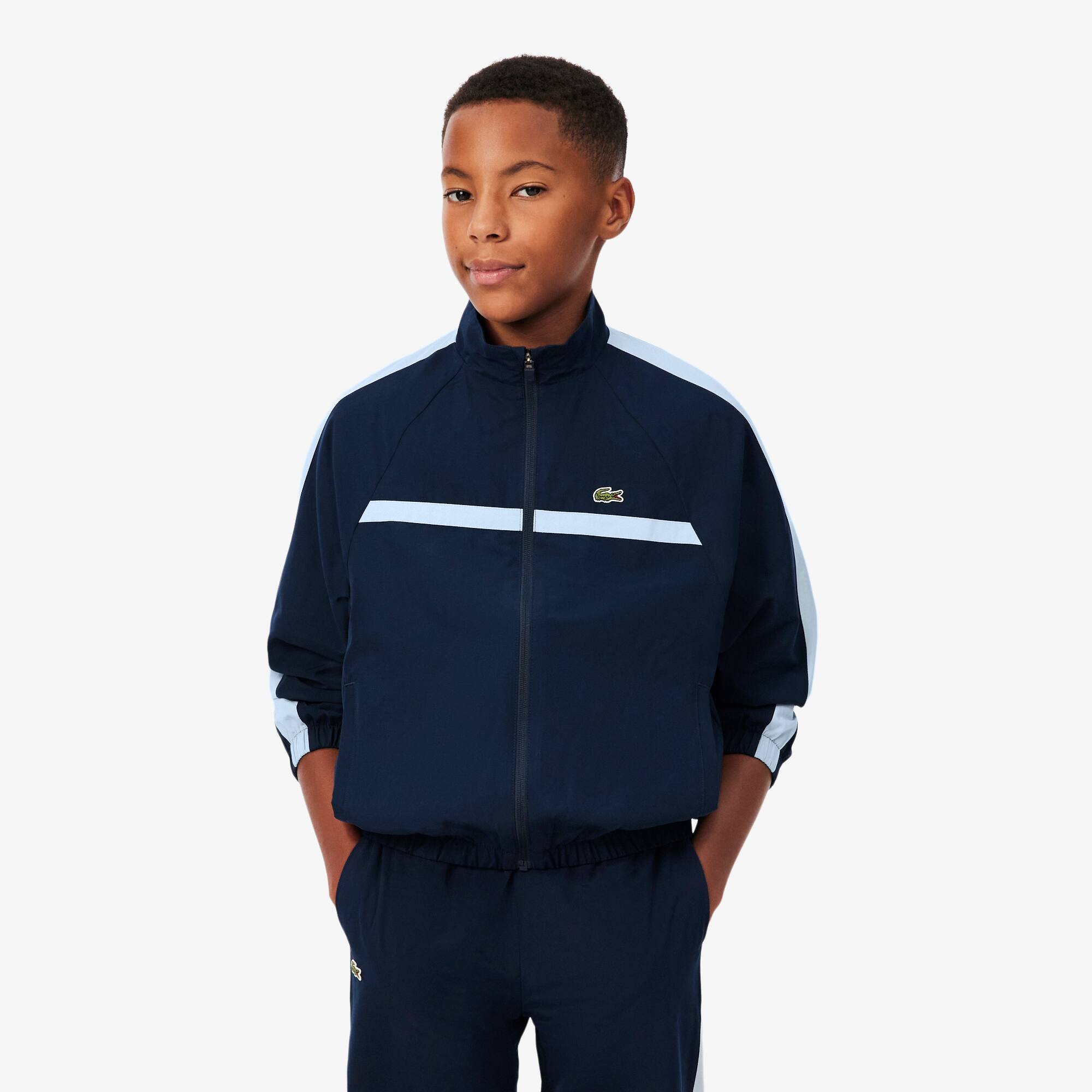 Unisex Taffeta Colour-Block Tracksuit - tracksuits (8-16 years