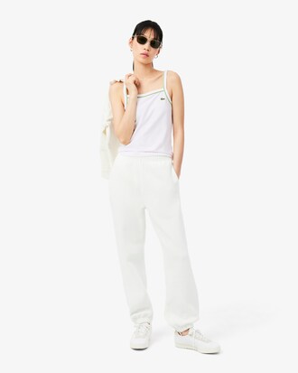 Contrast Accent Cotton Tank Top