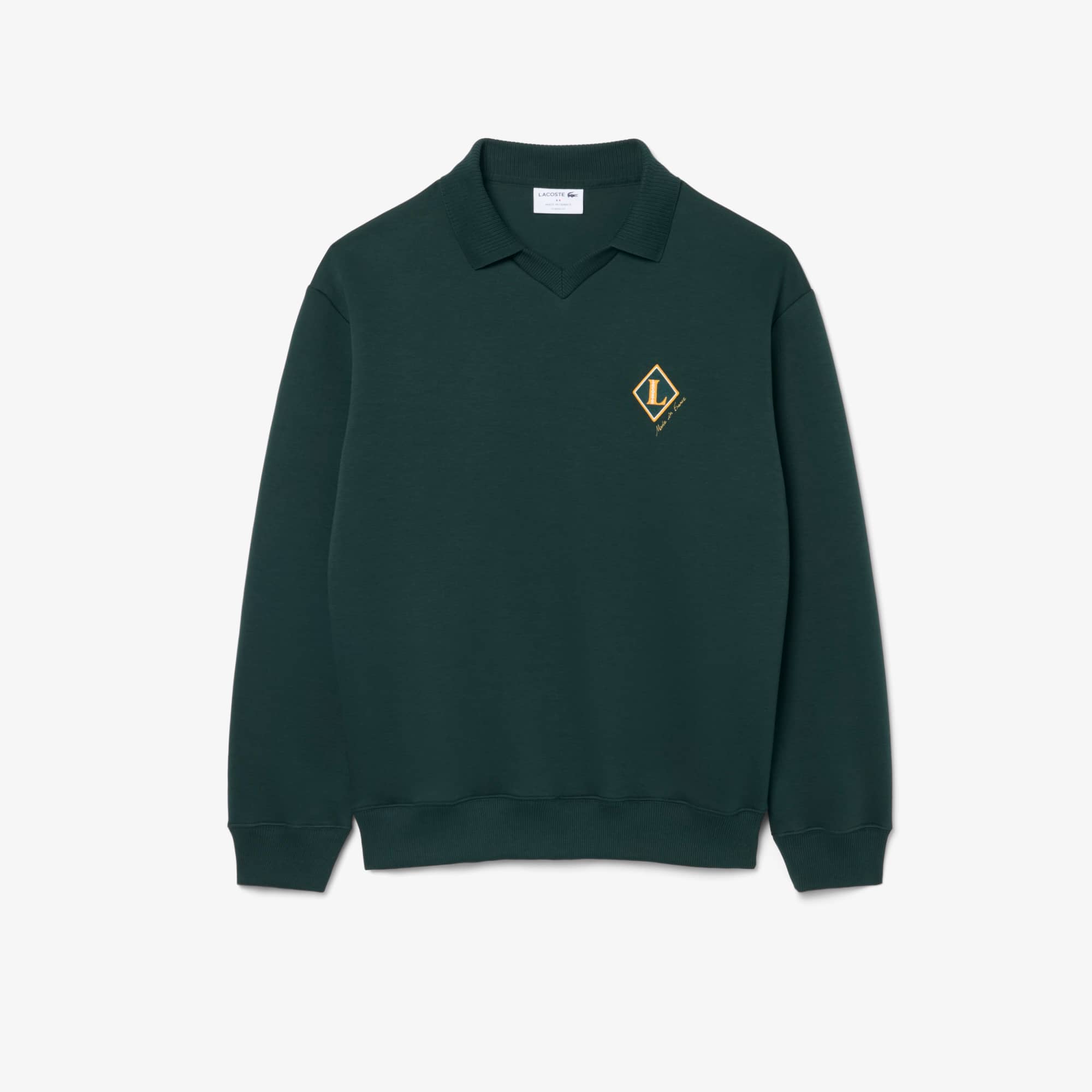 French Made Badge Accent Sweatshirt - Men's Sweatshirts - New In