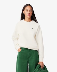 Crew Neck Piqué Sweatshirt