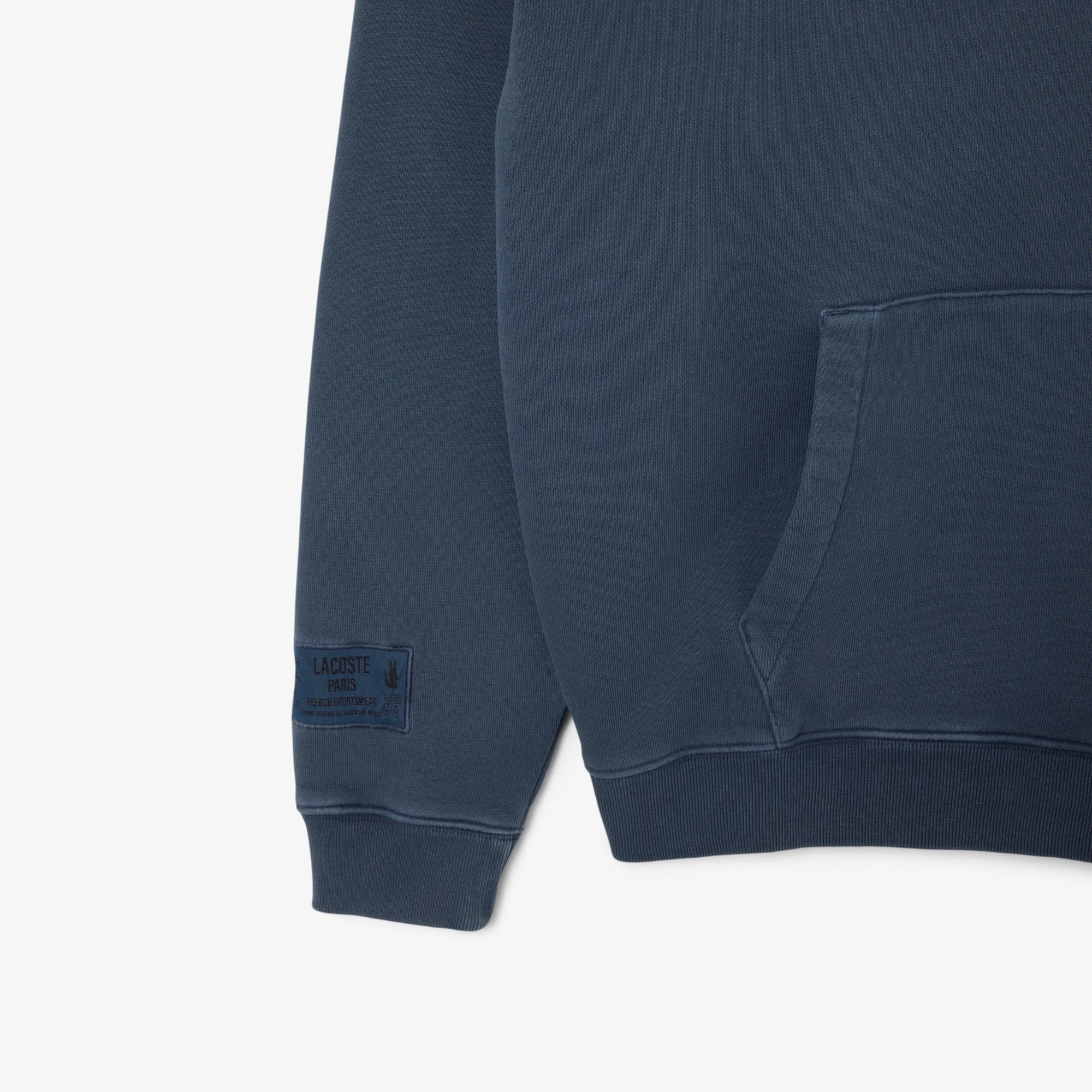パーカー・フーディ LACOSTE Men Hoodies SH9905 C7Z Blue Washed Effect Hoodie - Men's Sweatshirts - New In 2025 | Lacoste