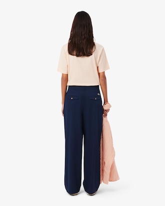 Wide Fit Stretch Gabardine Chino Pants