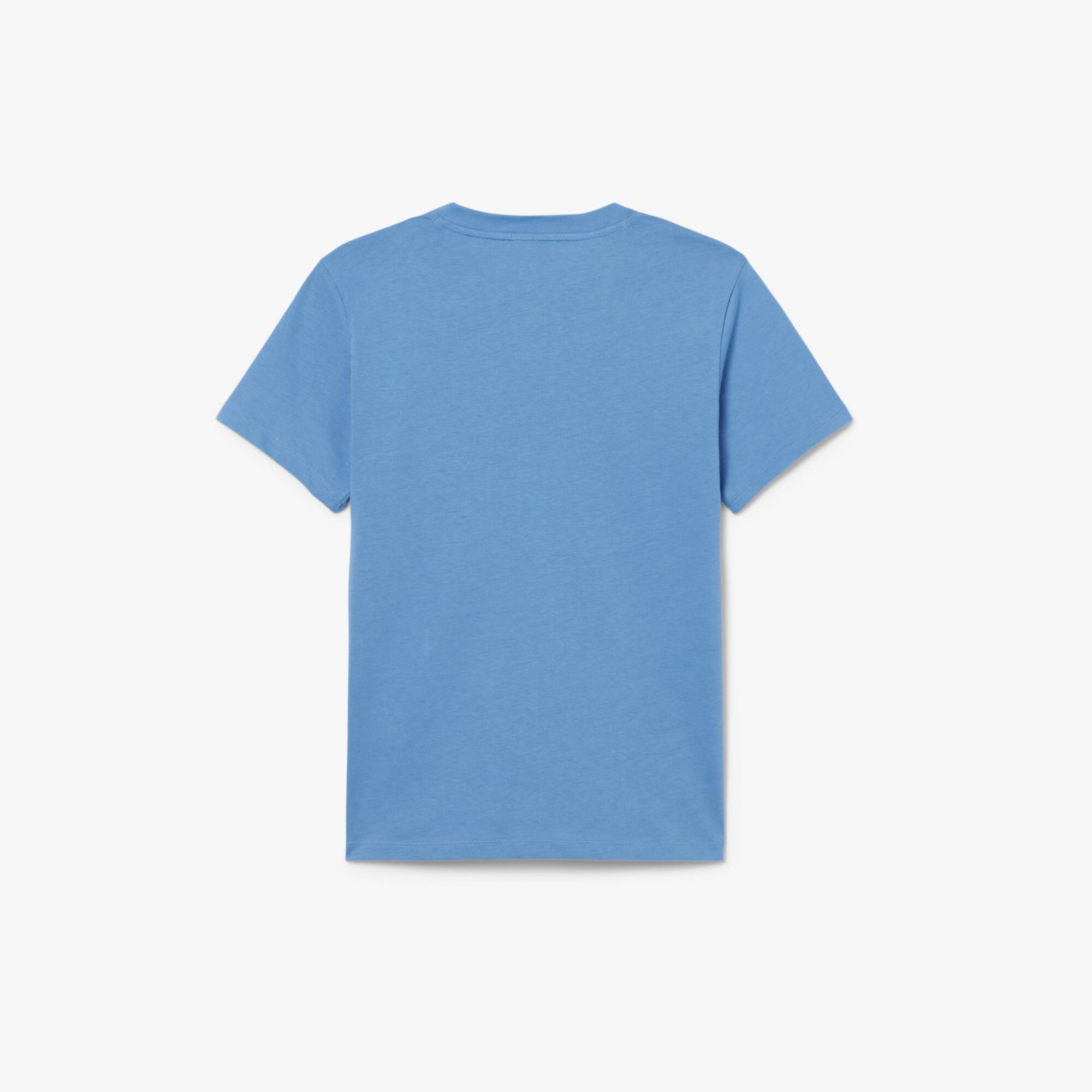 Textured Lacoste Cotton T-shirt - Boys' T-Shirts & Shirts (8-16