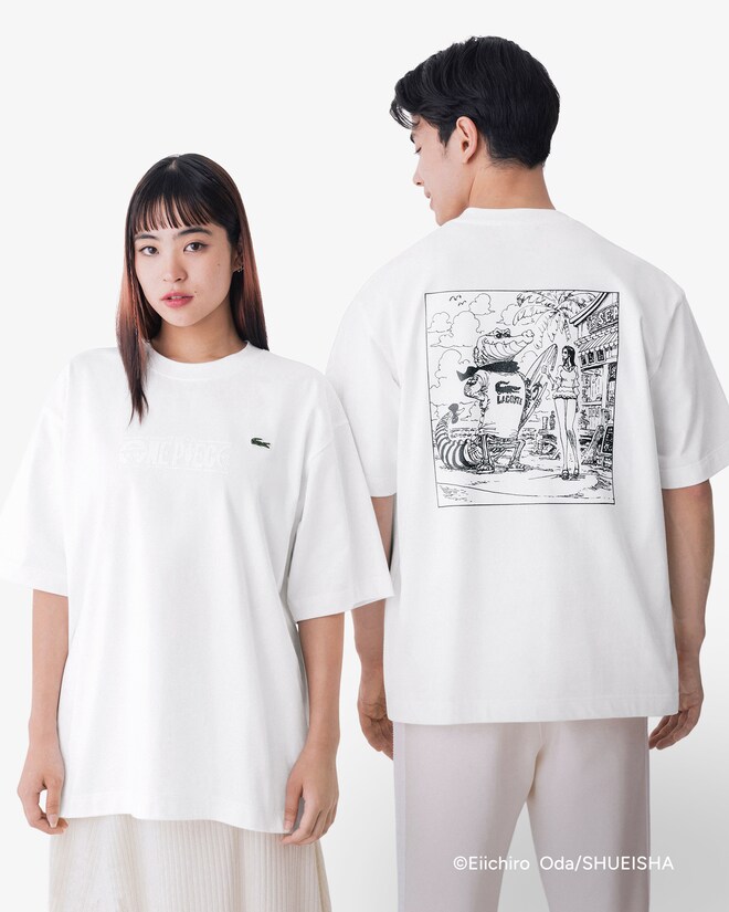 Loose Fit Lacoste x ONE PIECE T-shirt - Men