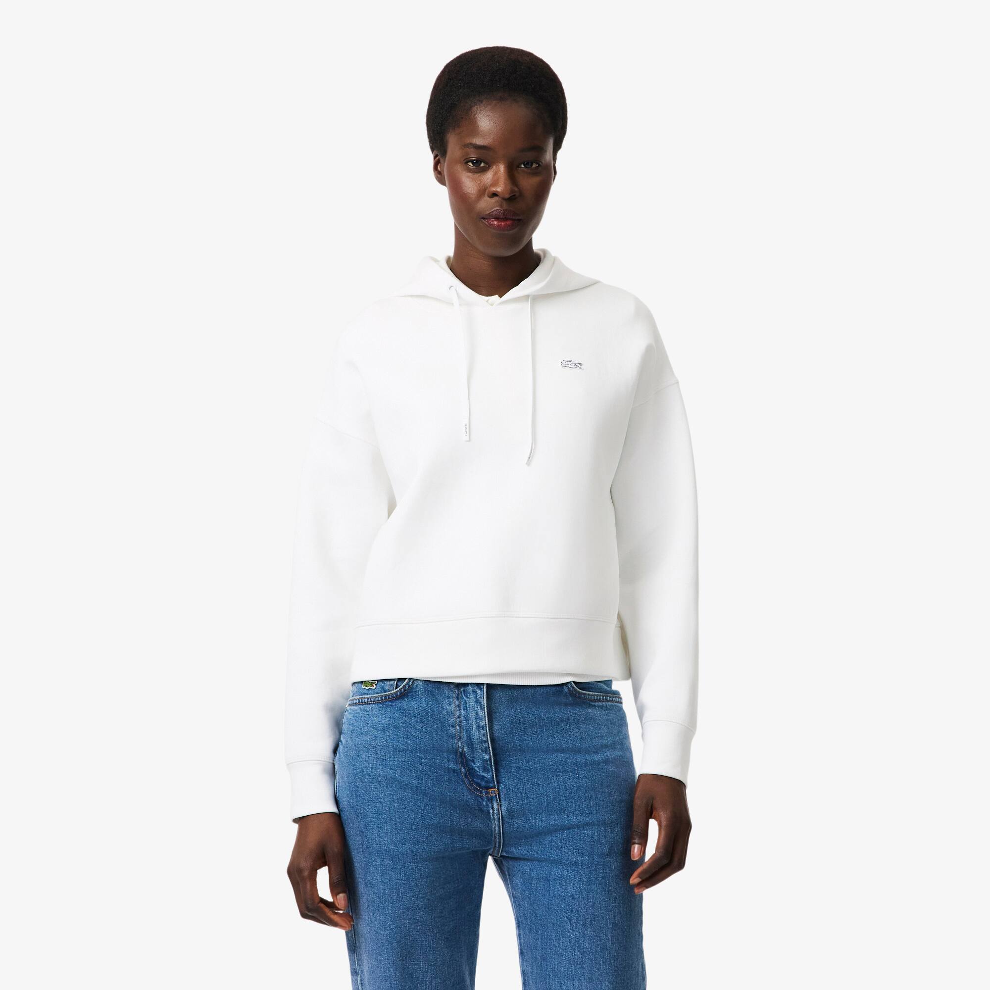 Oversized Adjustable Hoodie - undefined - New In 2026 | Lacoste