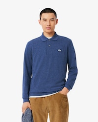 Classic Fit Long Sleeved L.12.12 Polo Shirt