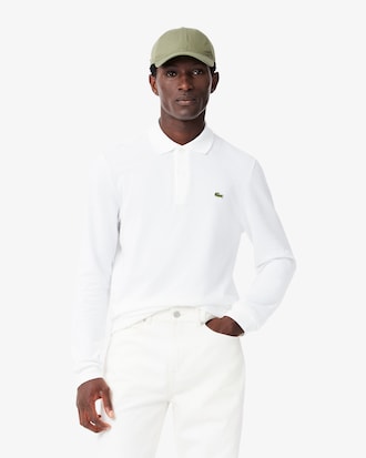 Classic Fit Long Sleeved L.12.12 Polo Shirt