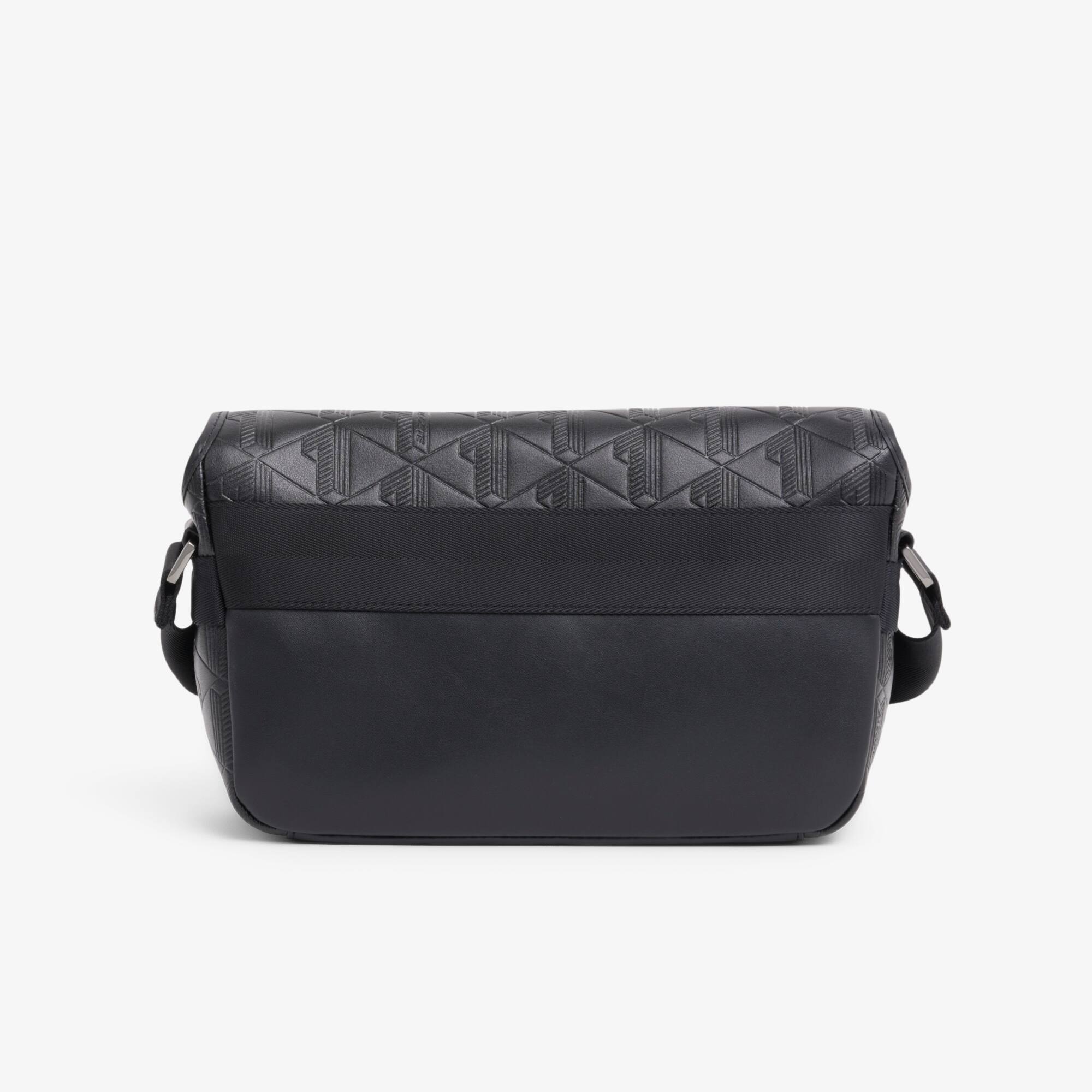Small Monogram Leather Flap Satchel - Men's Vertical Bags - New In