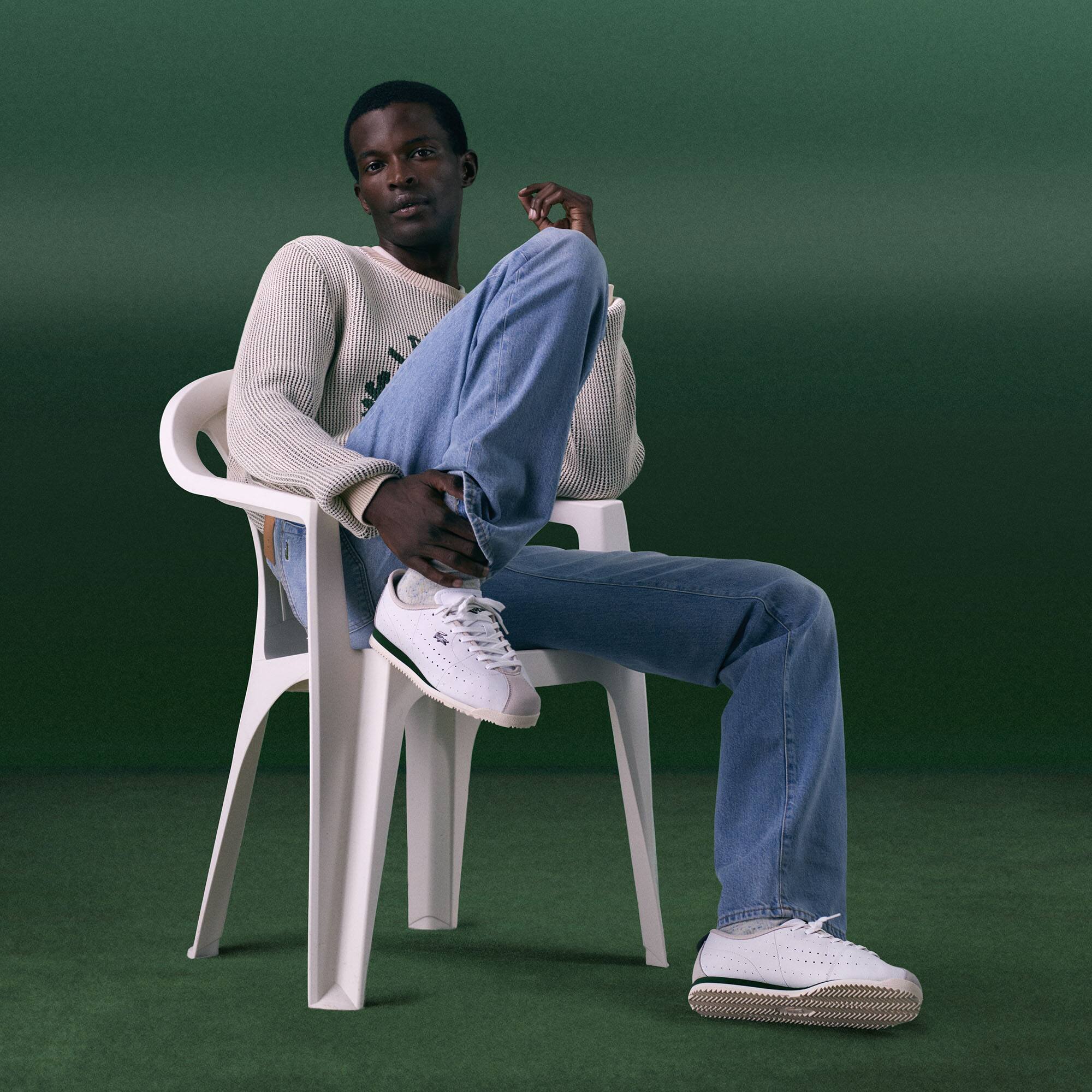 Men's Club-Low Leather Sneakers