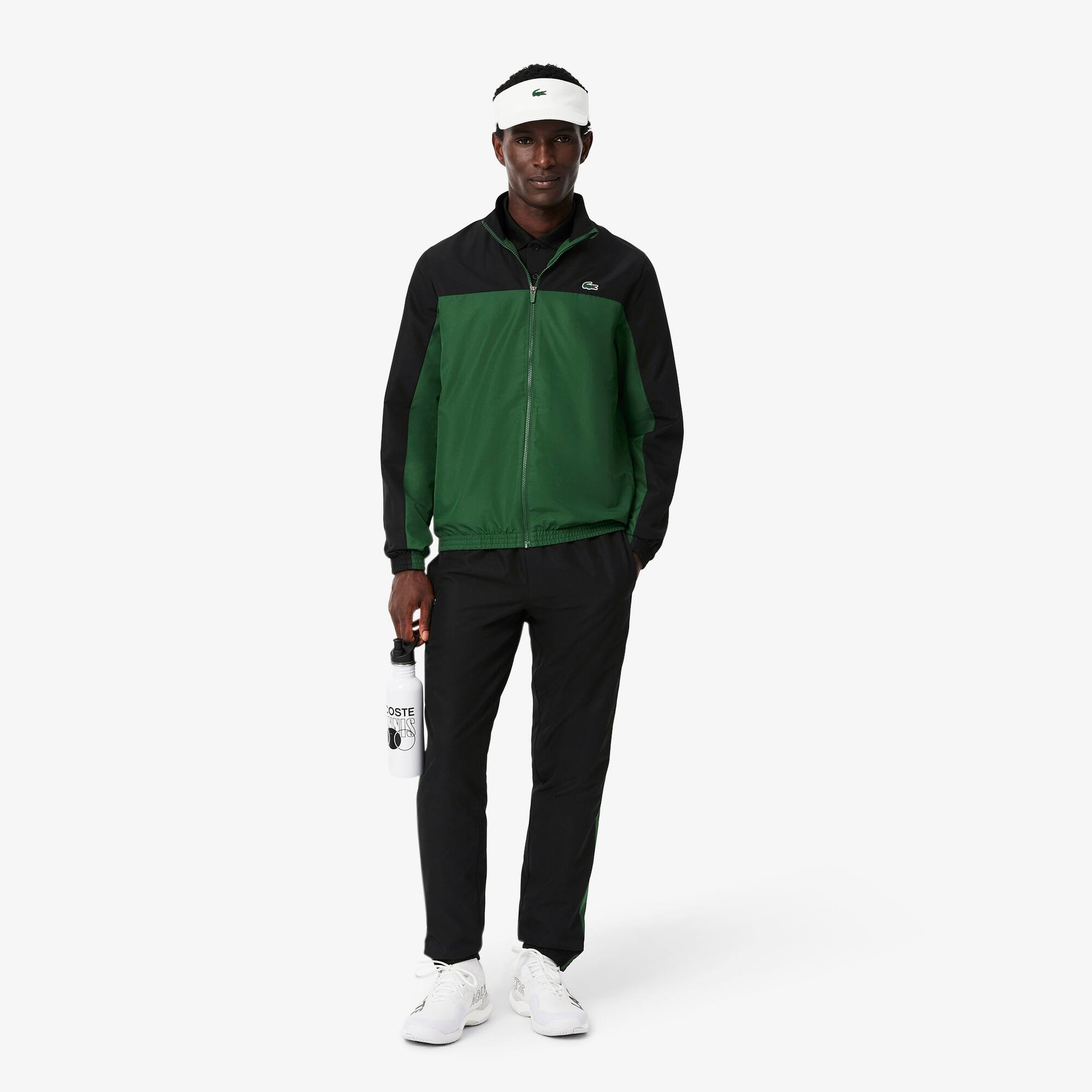 LACOSTE ジャージ Lacoste WH1789-00 tracksuit Black | Goalinn