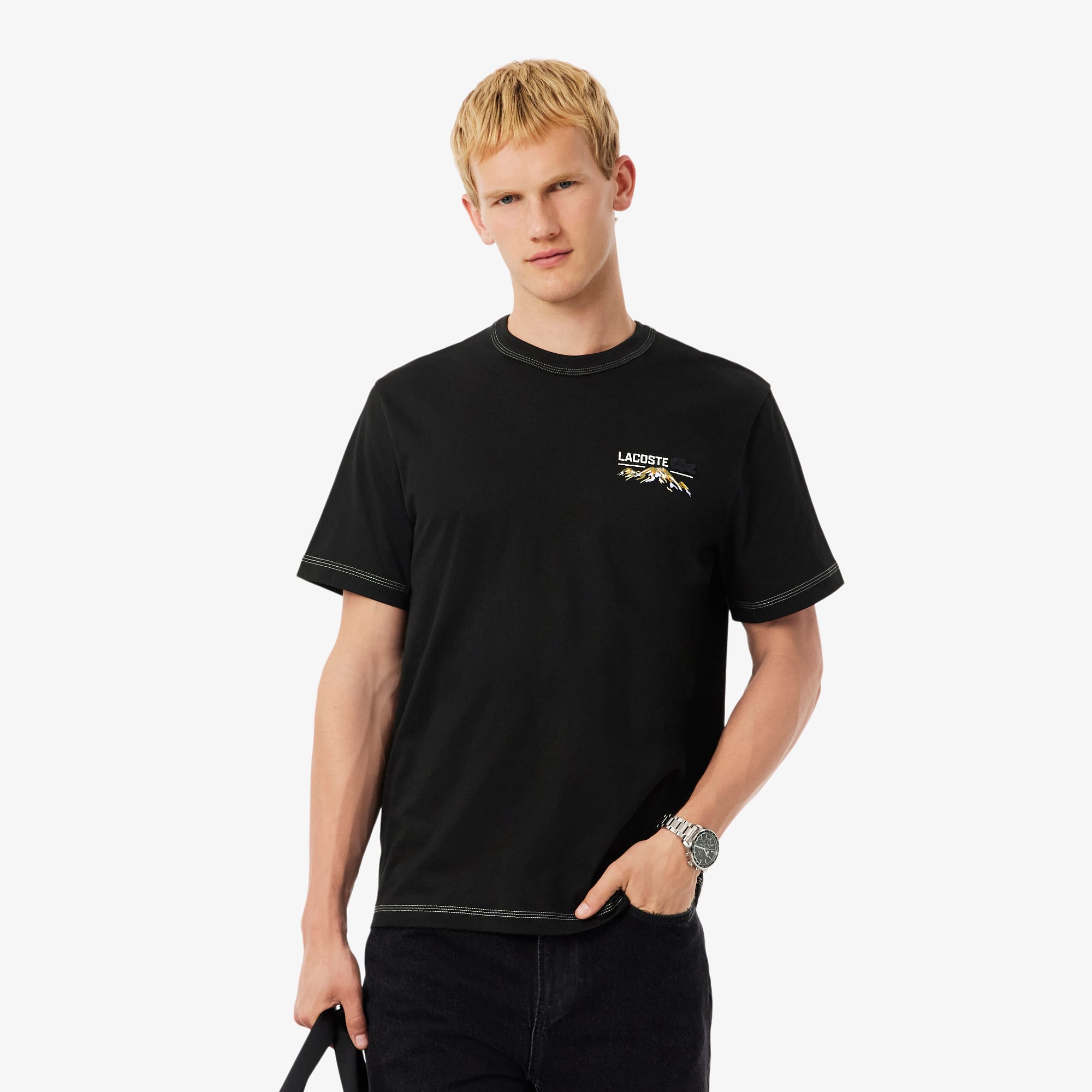Multi Print Jersey T-shirt - Men's t-shirts - New In 2026 | Lacoste