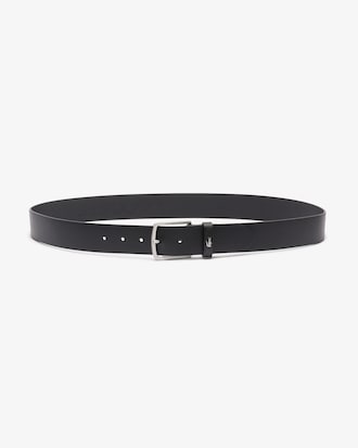 Grained Leather Belt