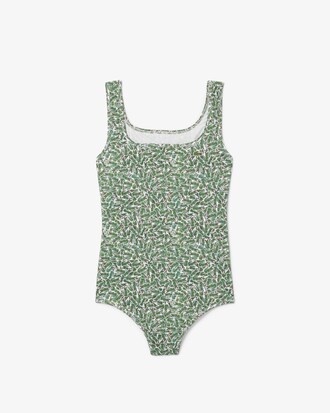 Printed One Piece Swimsuit