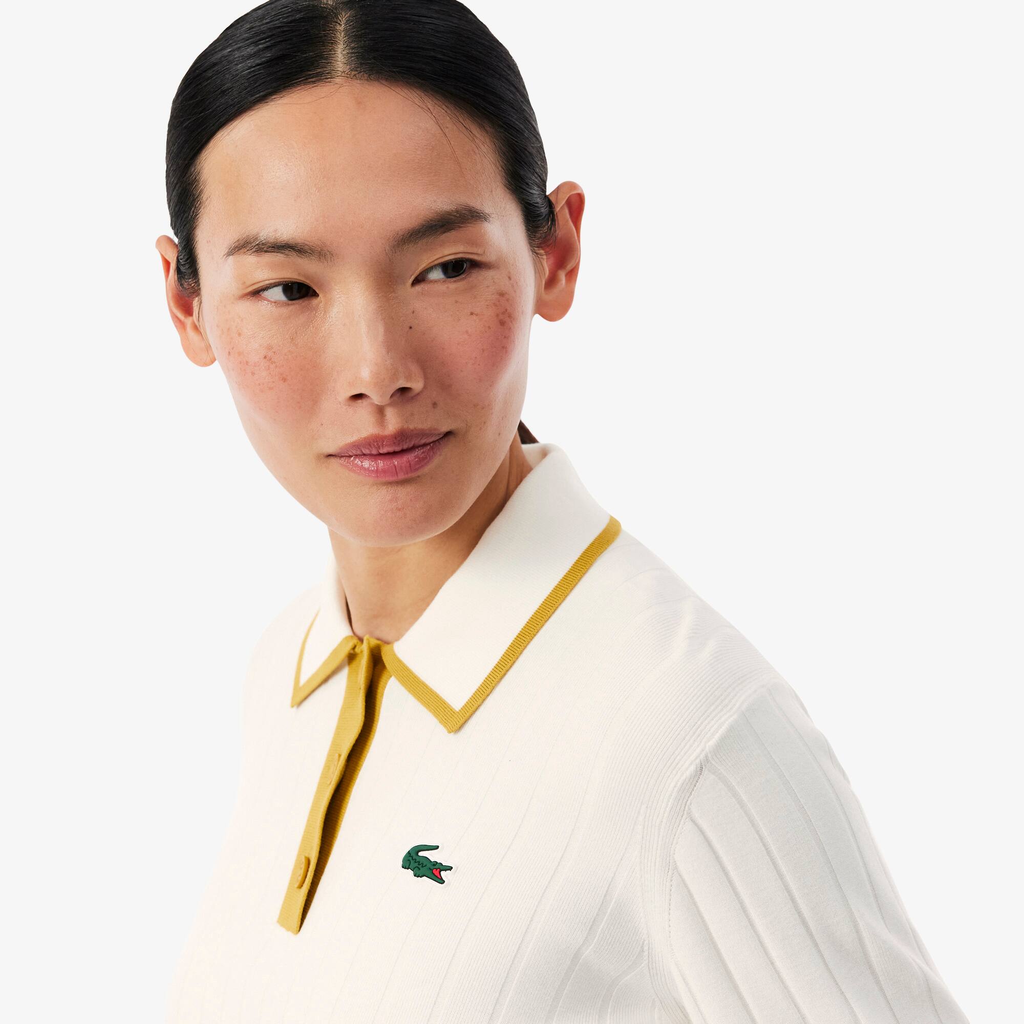 Polo Collar Stretch Golf Sweater - Women's Knitwear - New In 2026