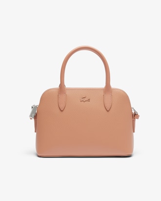 Small Piqué Leather Chantaco Bugatti Bag