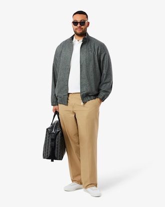 Classic Fit Long Sleeved L.12.12 Polo Shirt