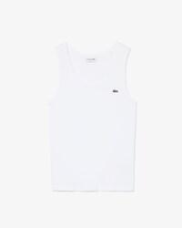 Slim Fit Ribbed Cotton Tank Top