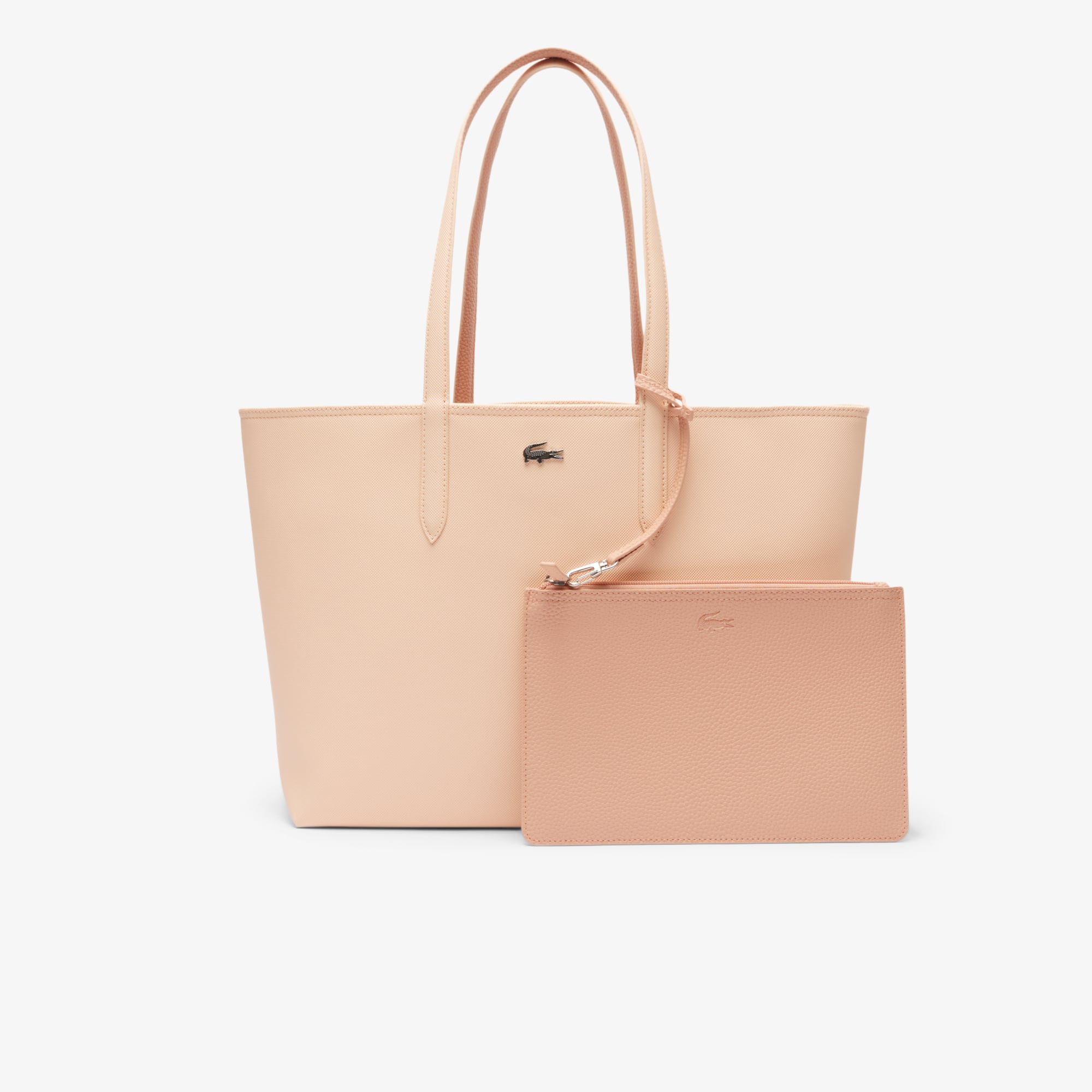 【即発】LACOSTE Anna Reversible Tote Bag(with pouch)NF2142AA Women's Anna Reversible Tote & Pouch - Bags - New In 2025