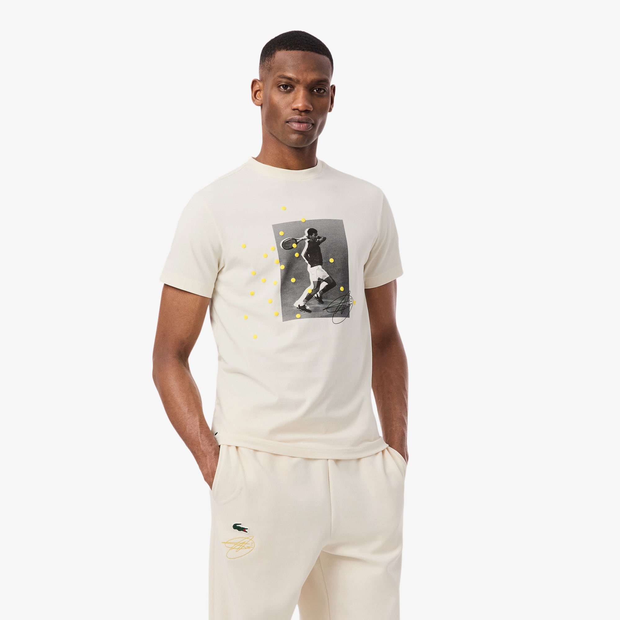 Lacoste Tennis x Novak Djokovic Graphic T-shirt - Men's t-shirts
