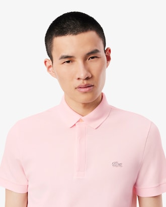Regular Fit Paris Stretch Piqu&eacute; Polo Shirt