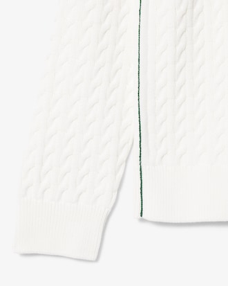 Cable Knit Cotton Sweater