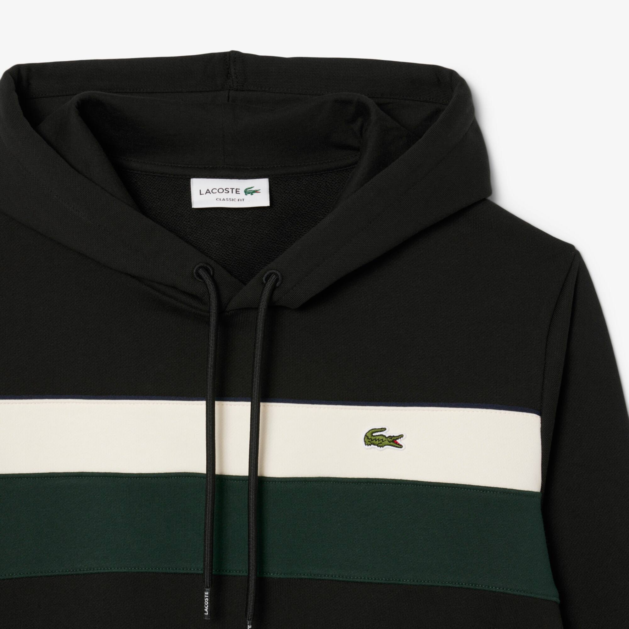Colour-Block Fleece Hoodie - Men's Sweatshirts - New In 2026 | Lacoste
