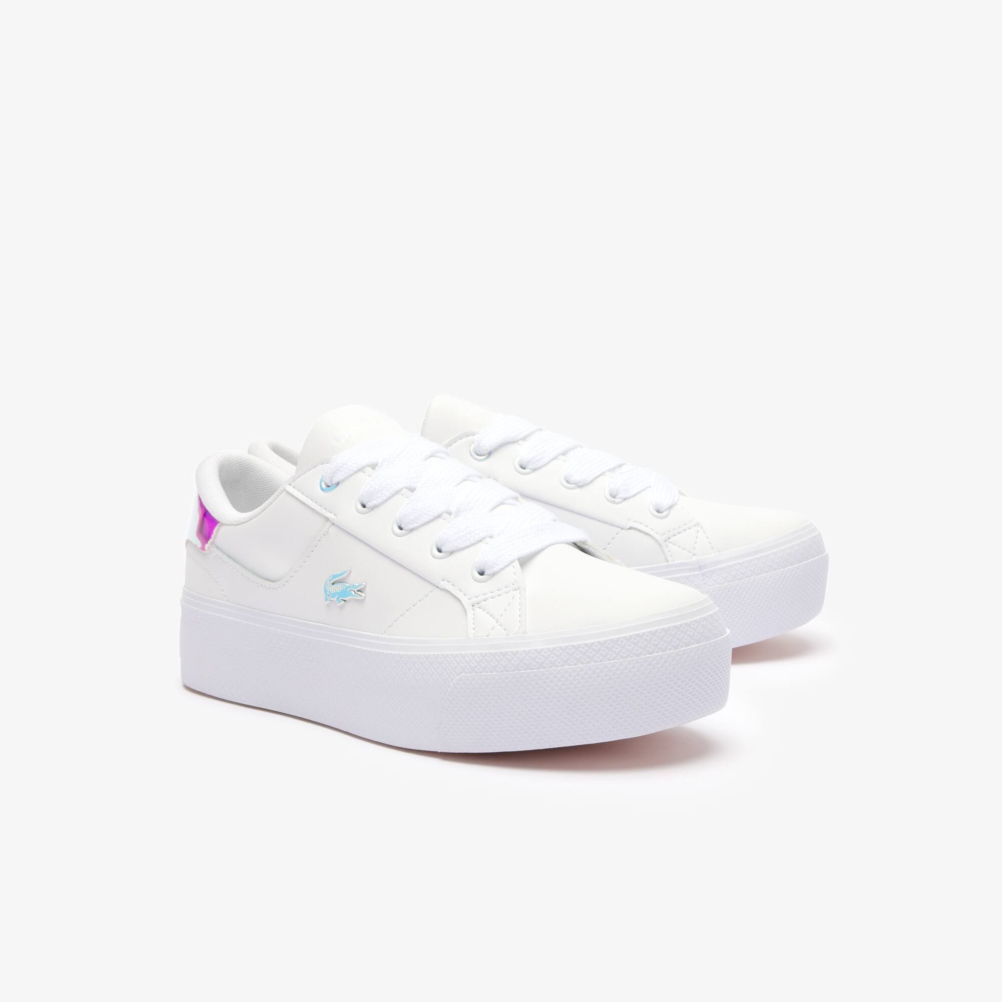 スニーカー LACOSTE jian platform 7-45CFA0013 Women's Ziane Platform Leather Sneakers - Sneakers - New In