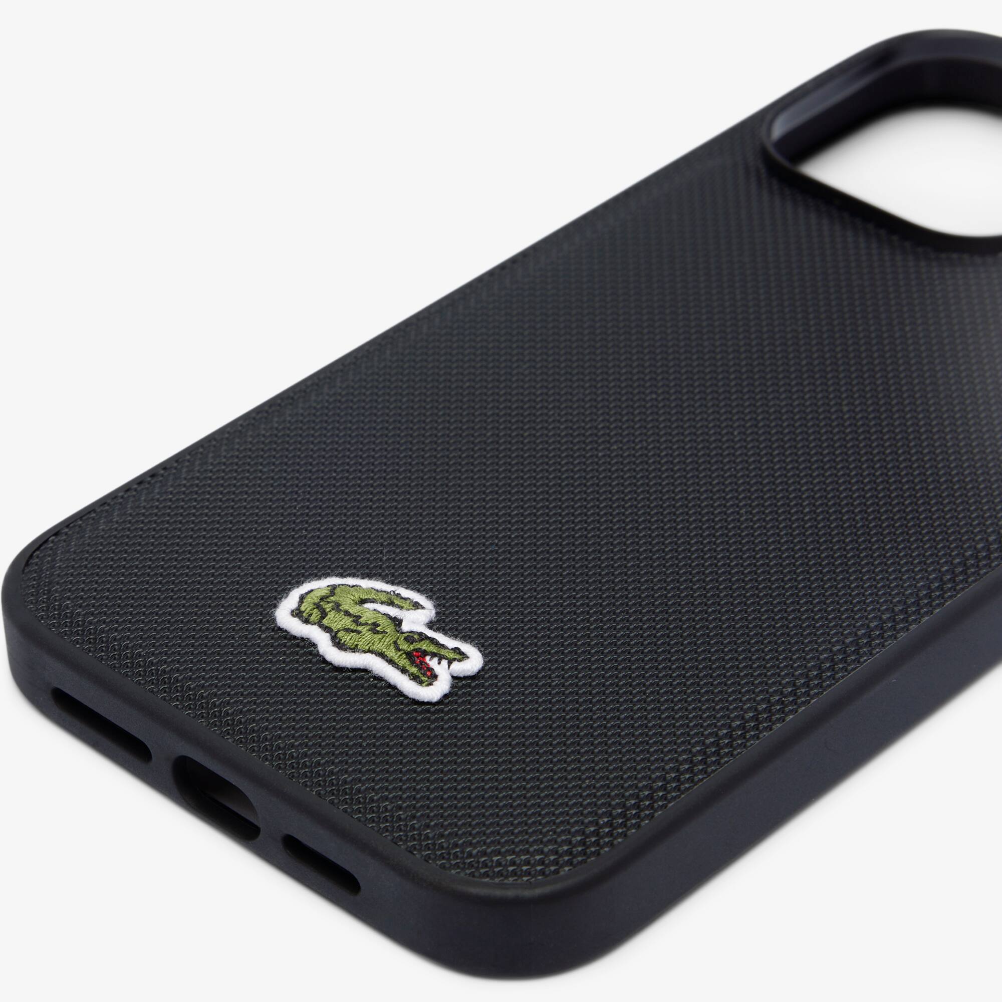 ラコステ　iPhone 14 pro max ケース Petit Piqué Effect iPhone 14 Pro Max Case - Men's iPhone