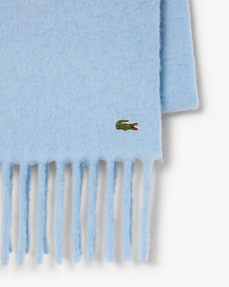 Fringed Alpaca Wool Scarf