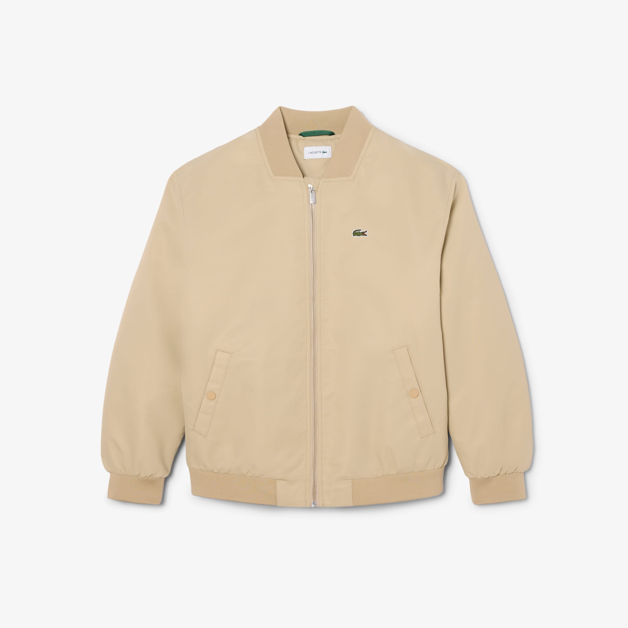 美品　Lacoste トラックジャケット ベージュ Unisex Nylon Bomber Jacket - Boys' Jackets & Coats (10-16 years