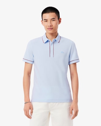 Regular Fit Paris Stretch Piqu&eacute; Polo Shirt
