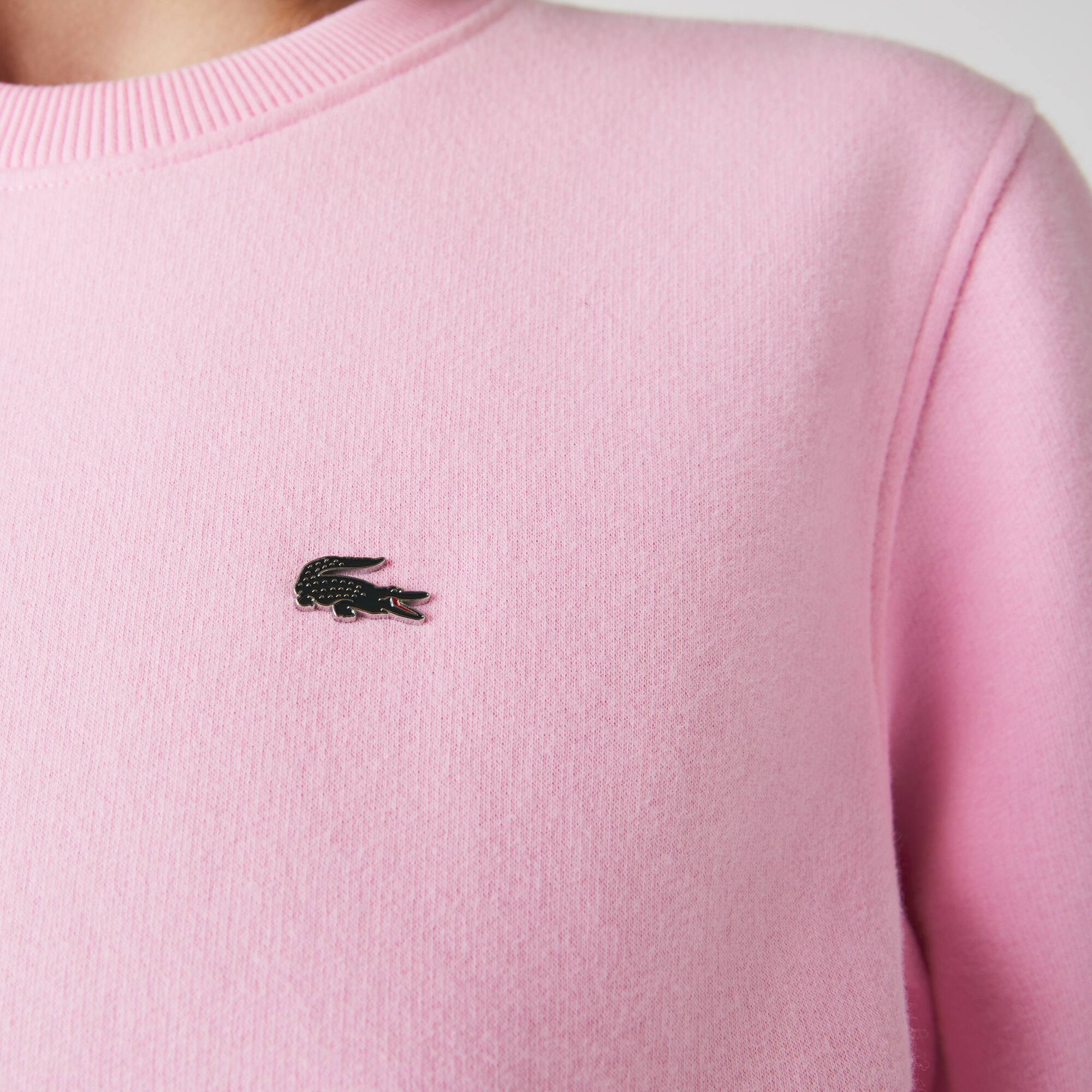 pink lacoste sweatshirt