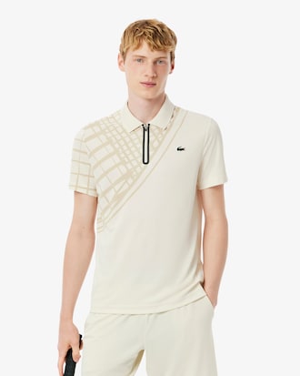 Ultra Dry Printed Slim Fit Tennis Polo Shirt