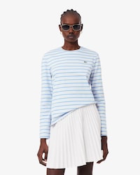 Long Sleeved Striped Jersey T-shirt