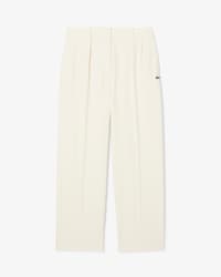Oversized Pleated Flannel Pants