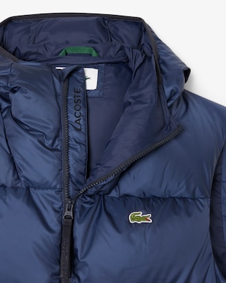 Water-Repellent Short Puffed Vest