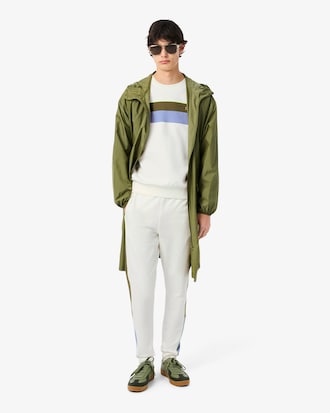 Colour-Block Fleece Sweatshirt